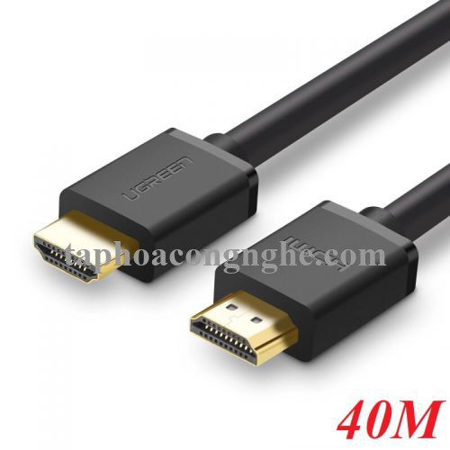Ugreen 40591 40M màu Đen Cáp tín hiệu HDMI chuẩn 1.4 hỗ trợ phân giải 4K * 2K HD104 30040591